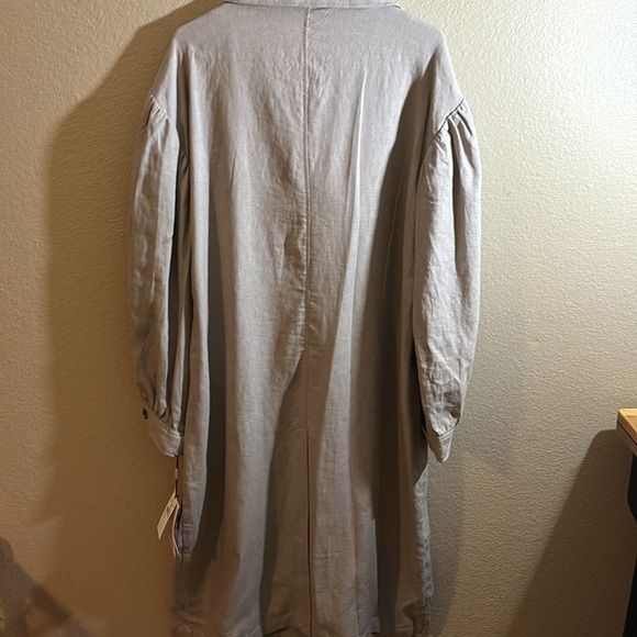 Avec Les Filles Trench Coat Tan Sz XL - Picture 9 of 11